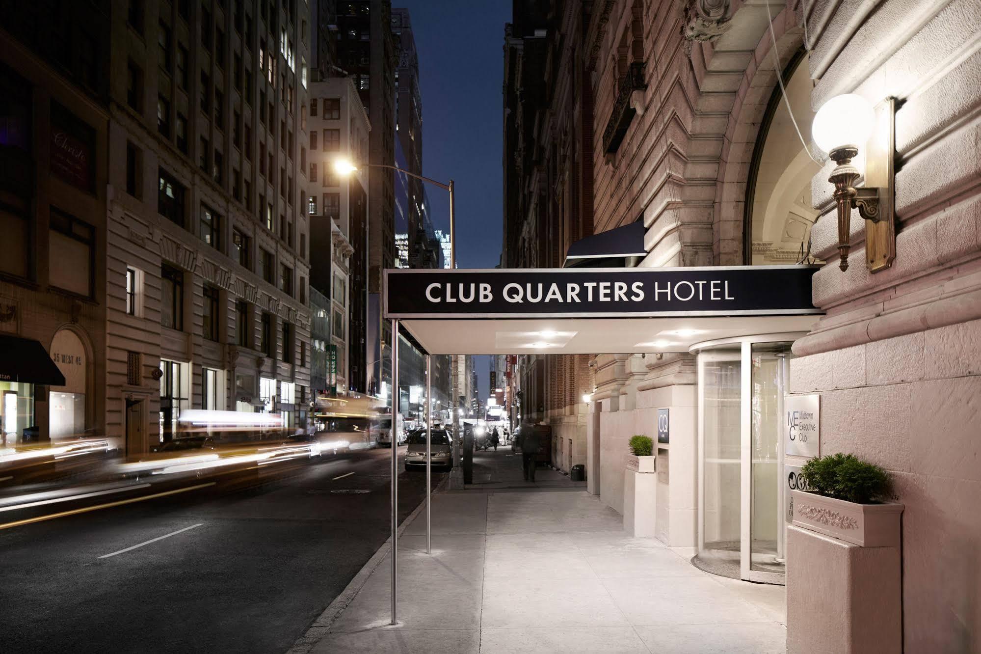 Club Quarters Hotel Times Square, New York Exterior foto